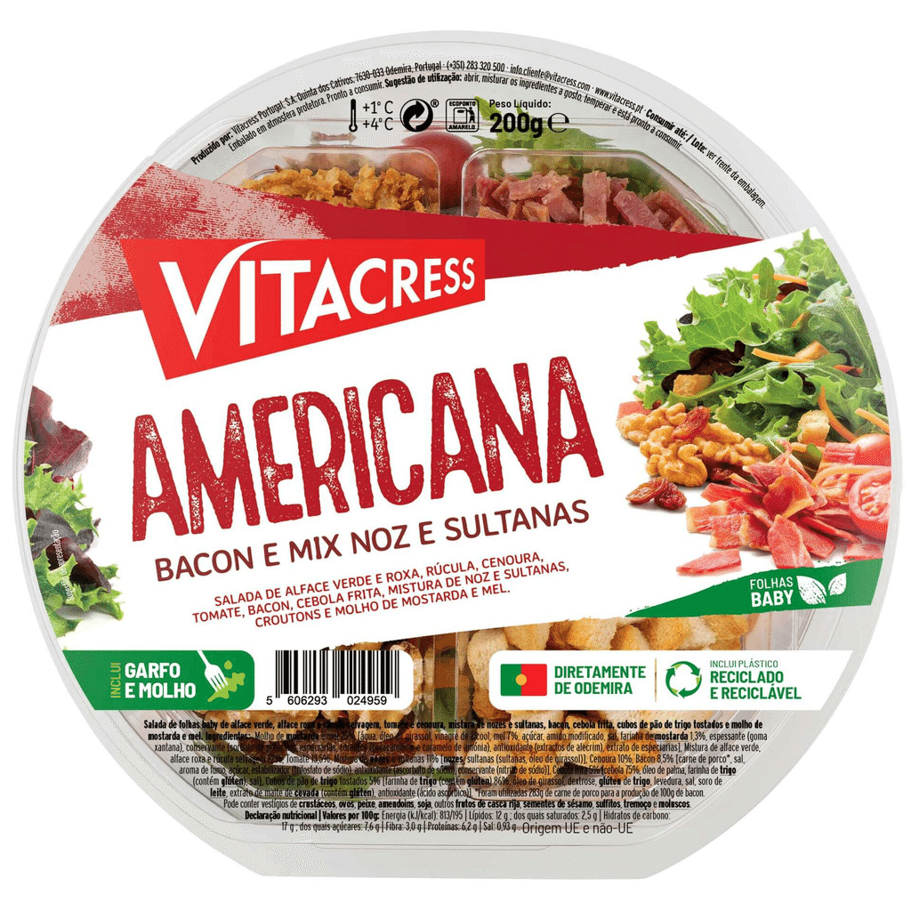 Salada Minute Americana - VITACRESS