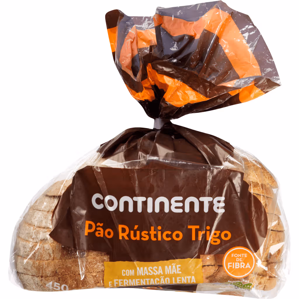 Pão Rústico Trigo Massa Mãe Fatiado - CONTINENTE