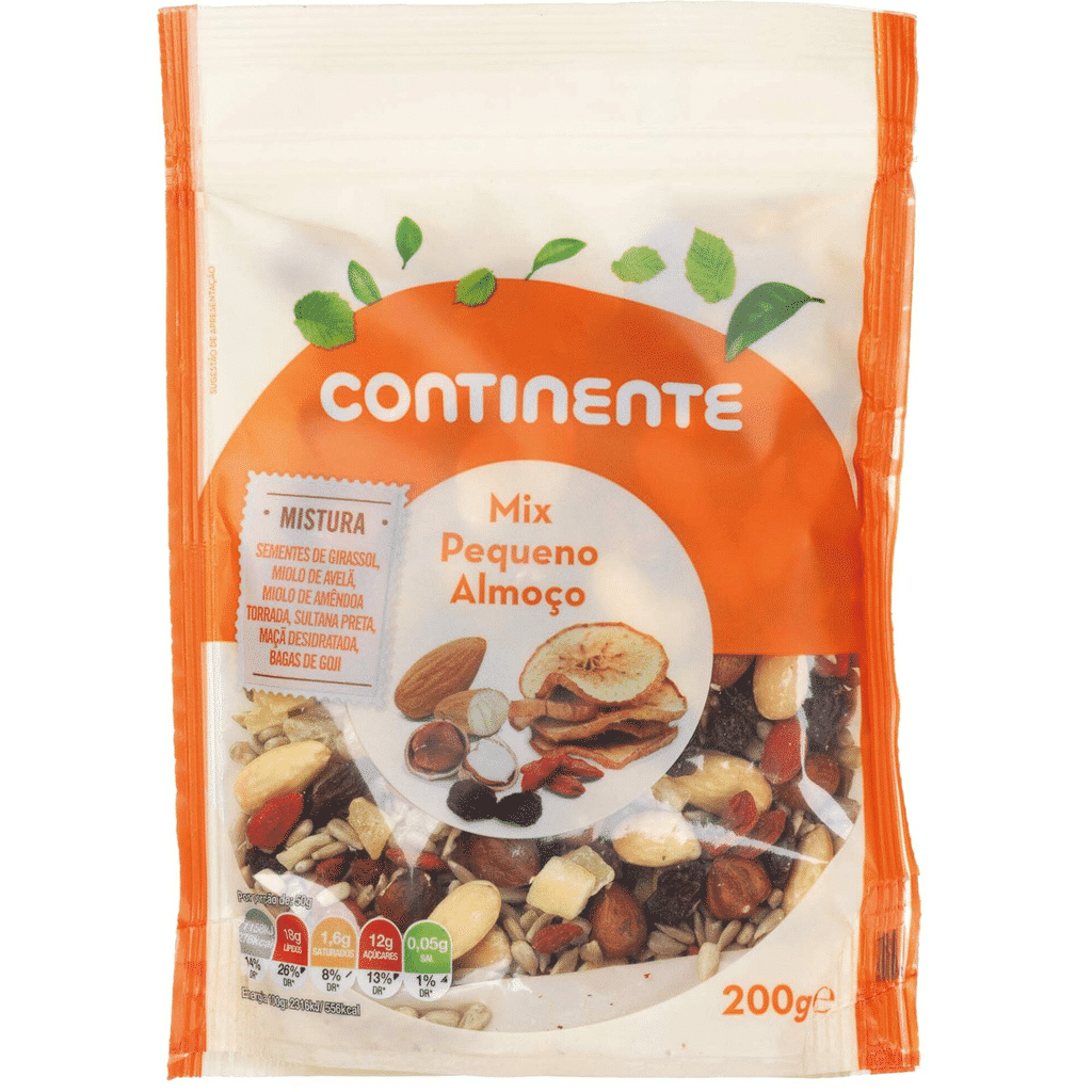 Mix Frutos Secos Pequeno-almoço - CONTINENTE