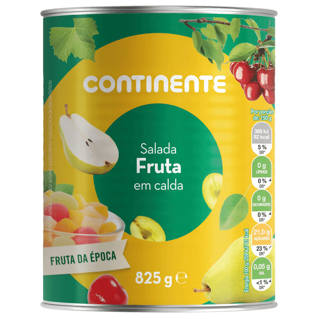 Salada de Frutas em Calda - CONTINENTE
