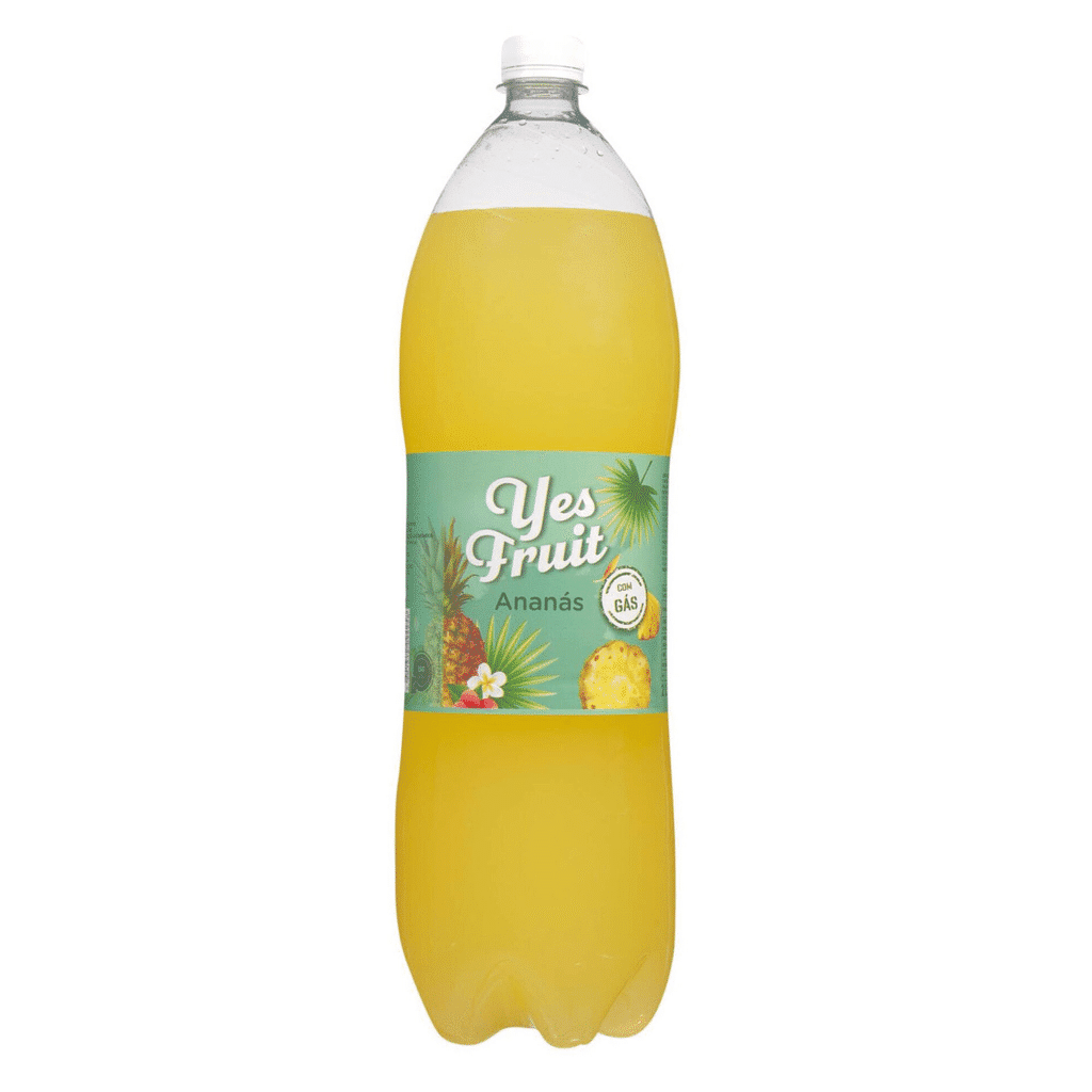 Refrigerante com Gás Ananás - YES FRUIT