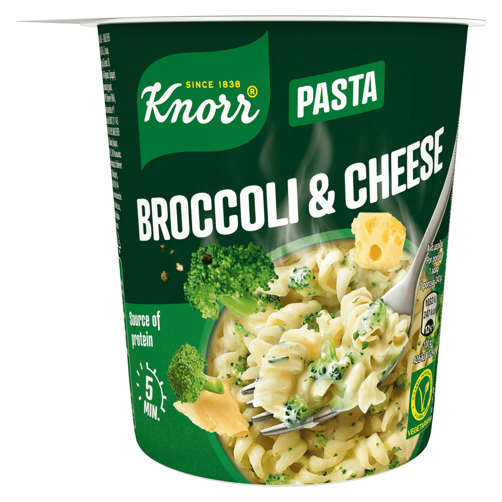 Pasta Bróculos e Queijo Pot - KNORR