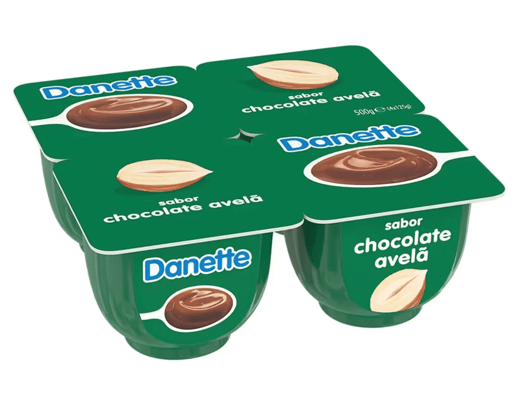 Creme de Chocolate e Avelã Danette - DANONE