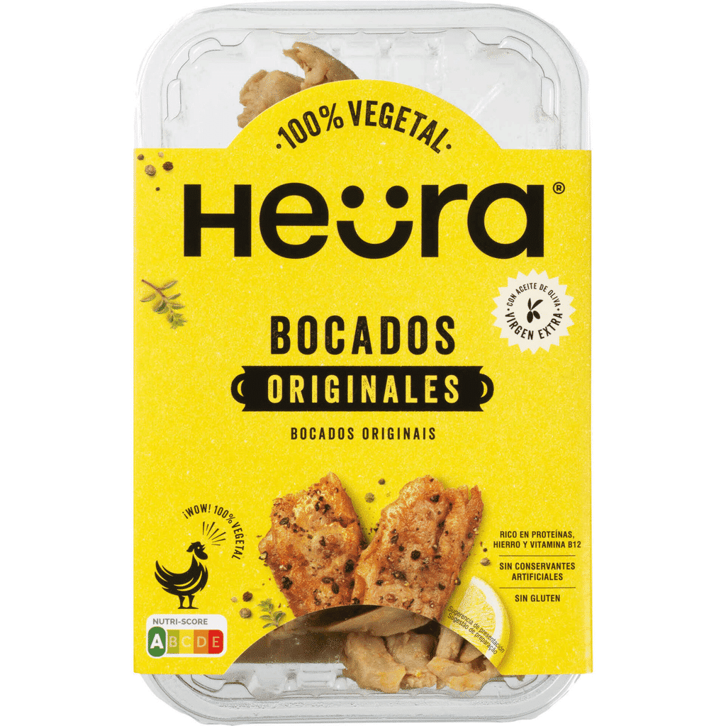 Bocados Originais de Proteína Vegetal - HEURA