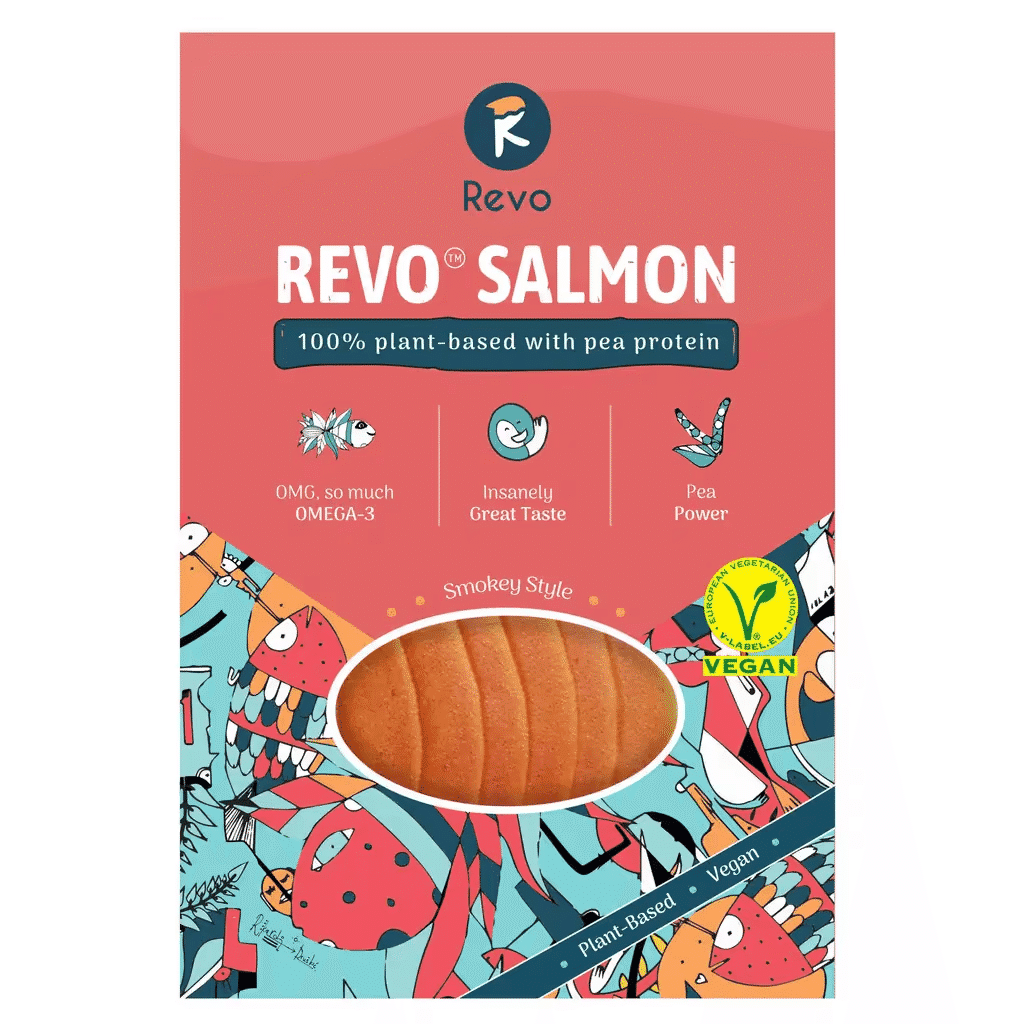 Alternativa Vegan ao Salmão Fumado - REVO FOODS