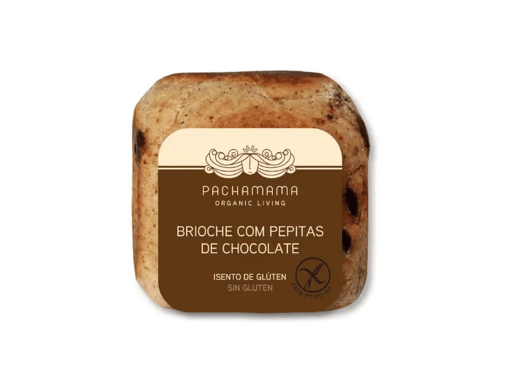 Brioche Sem Gluten Pepitas Chocolate 300 G - PACHAMAMA