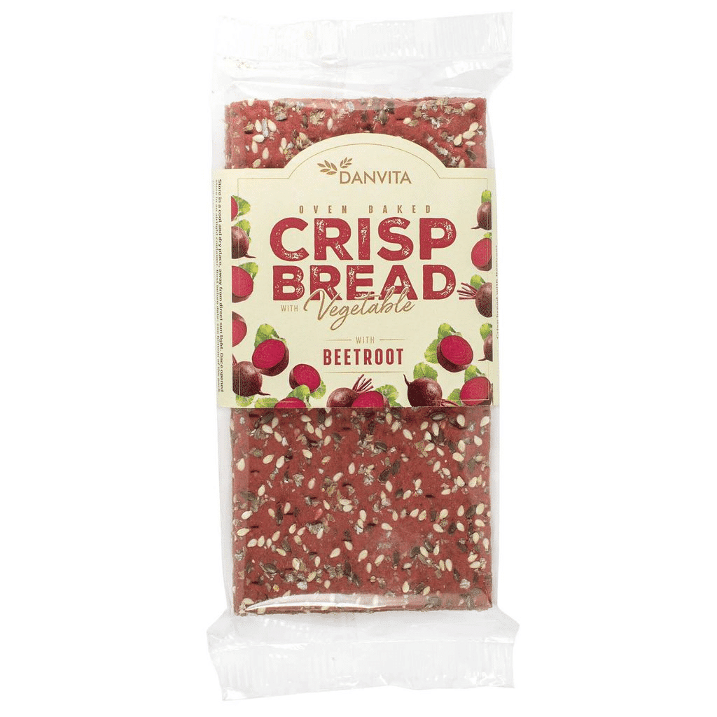 Bolachas Cracker Beterraba Crispbread - DANVITA