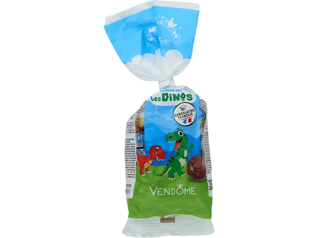 Ovinhos Dino Praline 200g - VENDOME