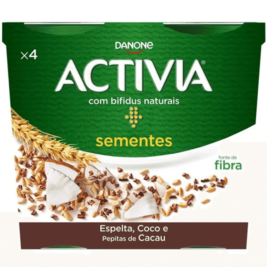Activia cereais e sementes - espelta, coco e pepitas... - DANONE