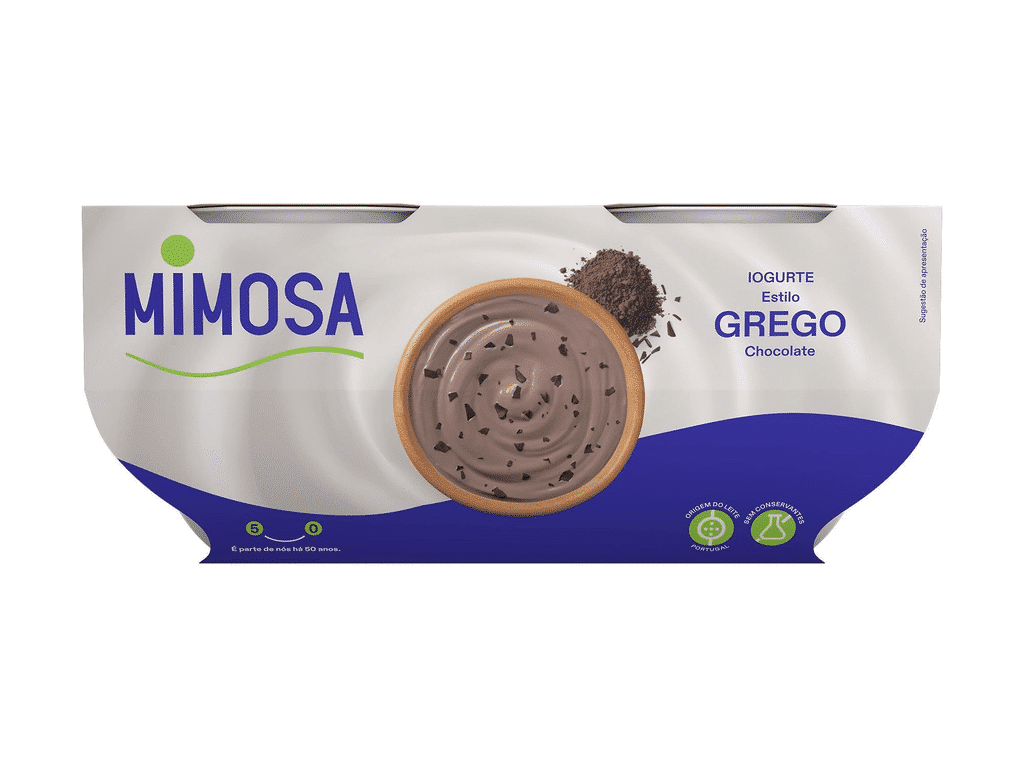 Iogurte Grego Com Chocolate 4x110g - MIMOSA