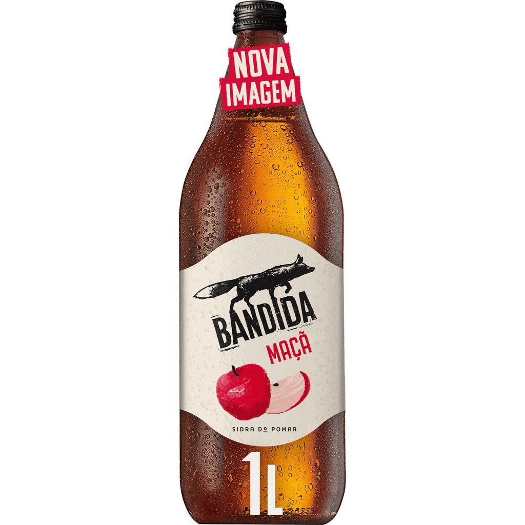 Sidra com Álcool Maçã - BANDIDA