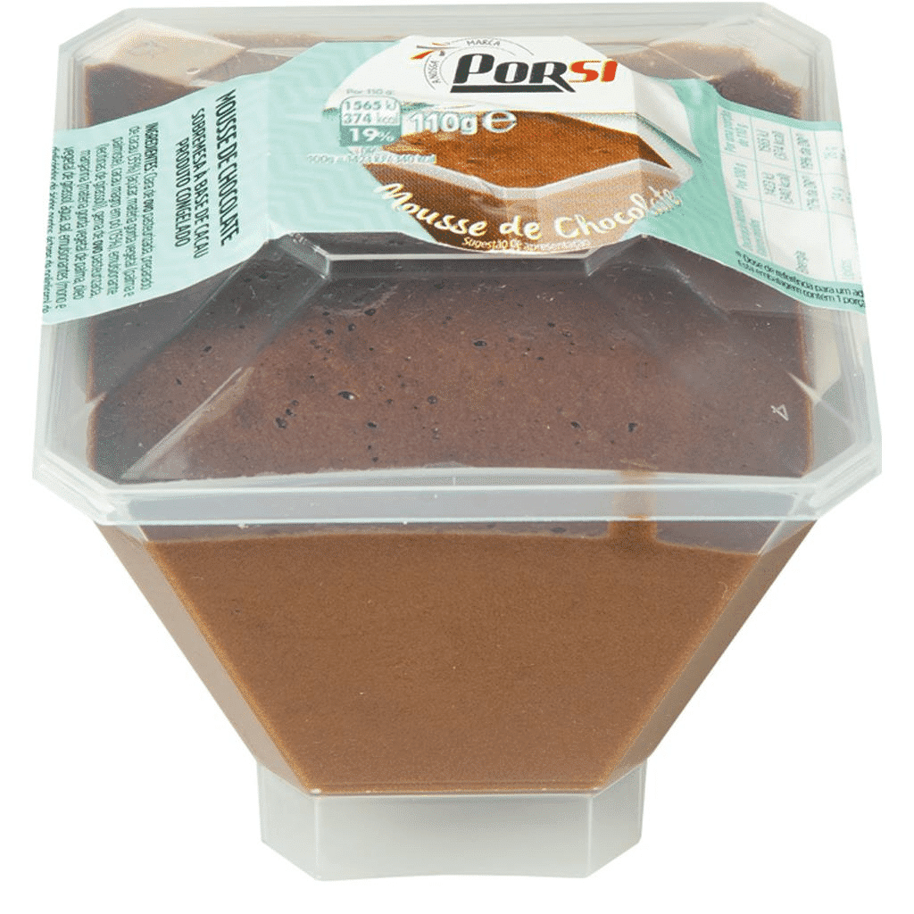 Mousse de chocolate, 110 g - PORSI