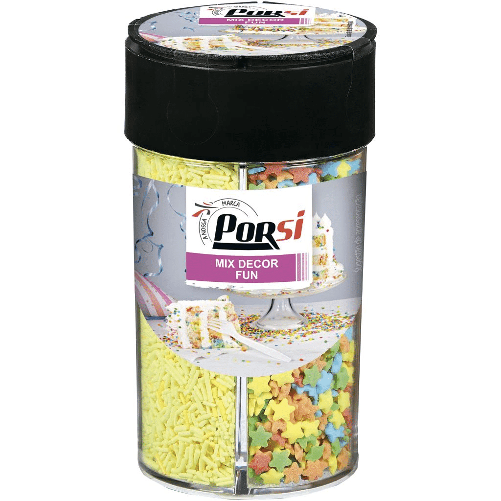 Decoração mix fun - PORSI