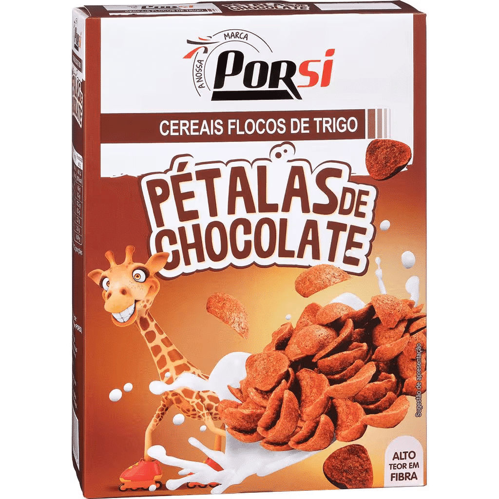 Cereais petalas chocolate - PORSI