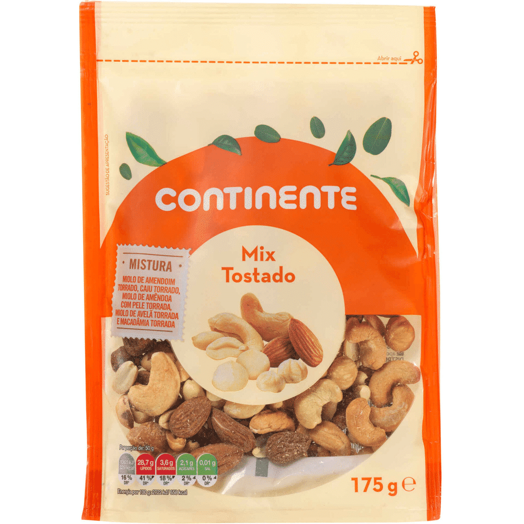 Mix Frutos Secos Tostado - CONTINENTE