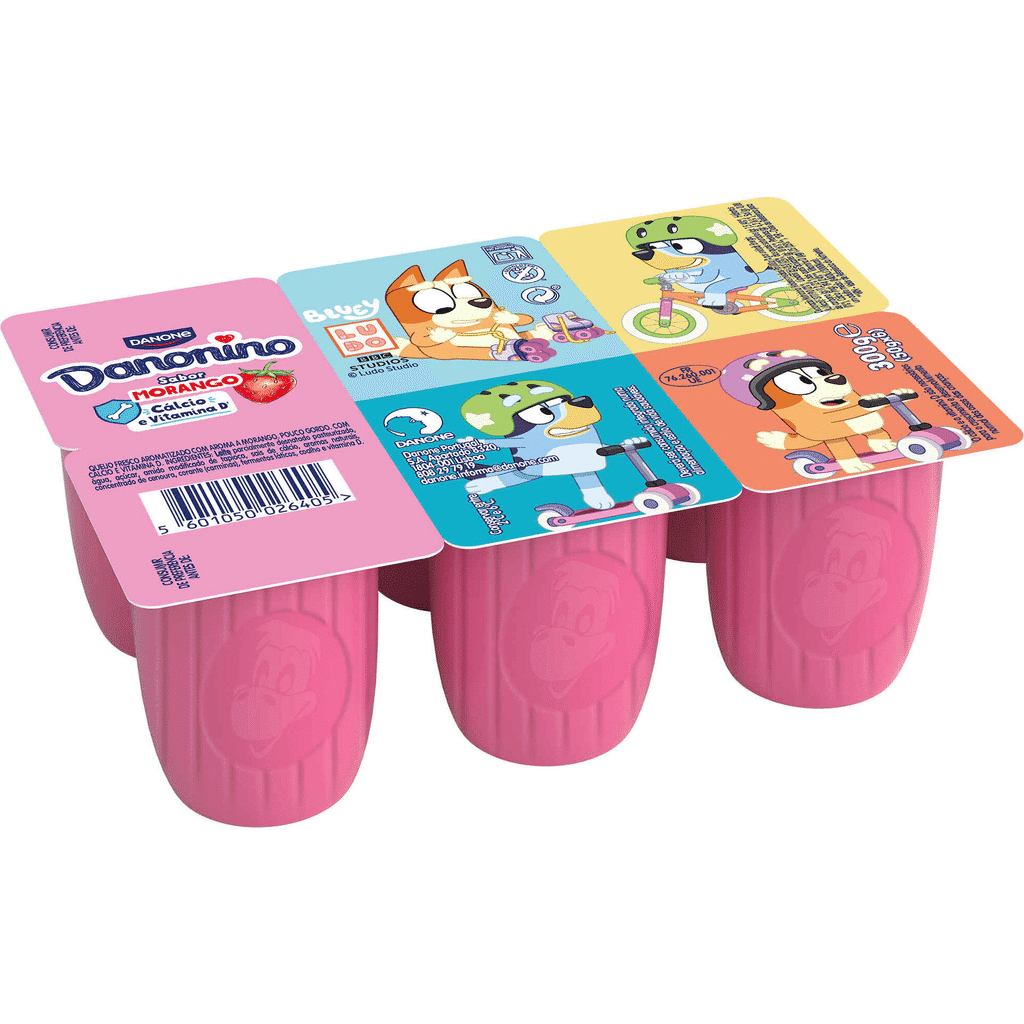 Queijinho Polpa Morango Infantil - DANONINO DANONE