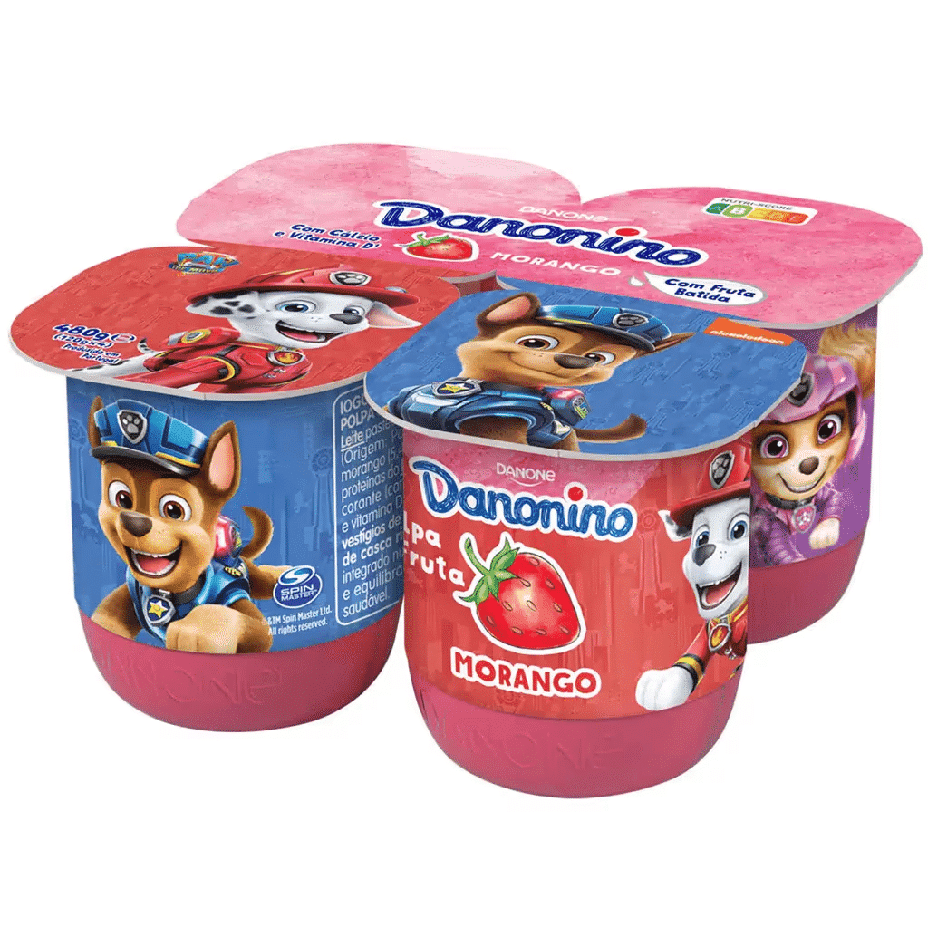 Iogurte Polpa Morango Infantil - DANONINO