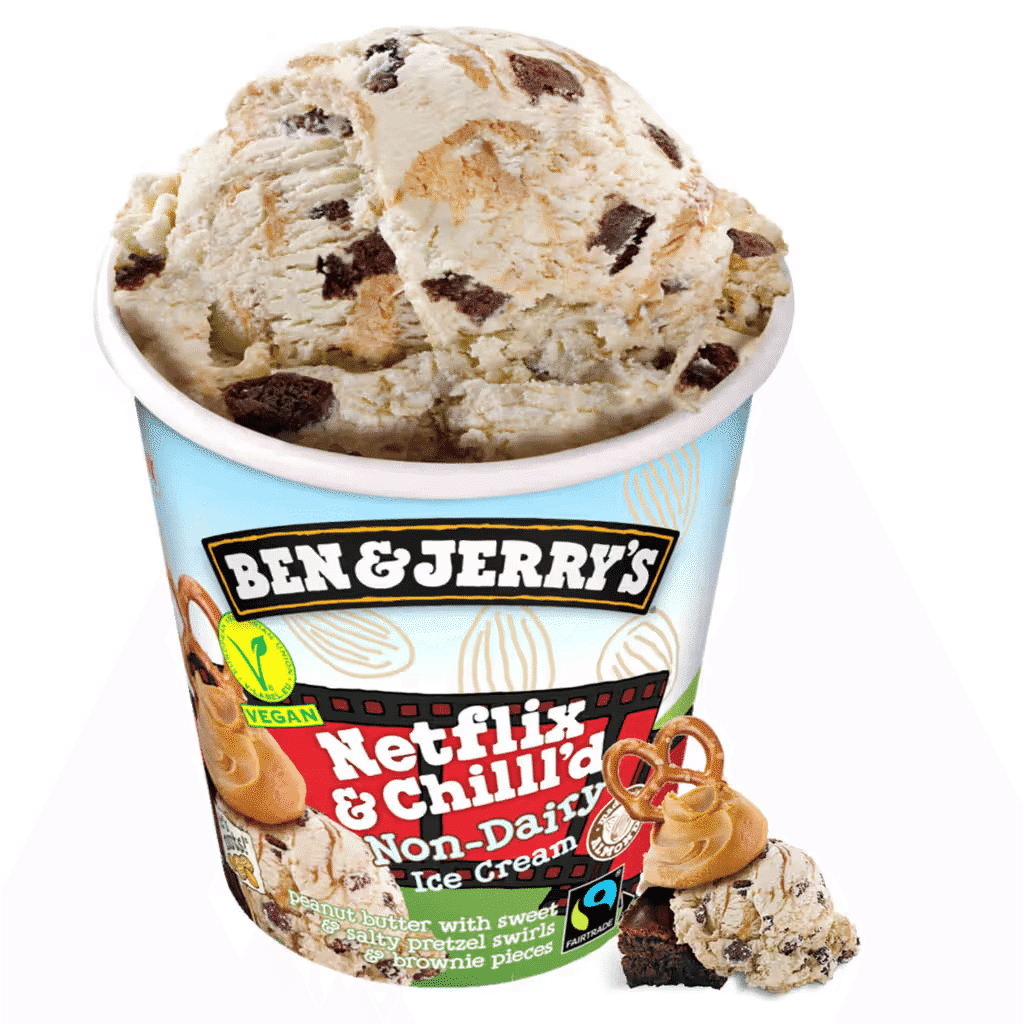 Gelado Netflix & Chilll'd Vegan Sem Lactose - BEN & JERRY'S