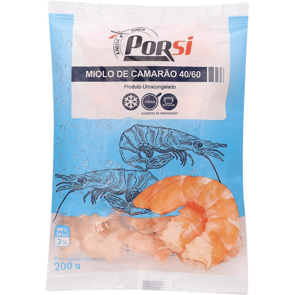 Miolo camarão 40 / 60 - PORSI