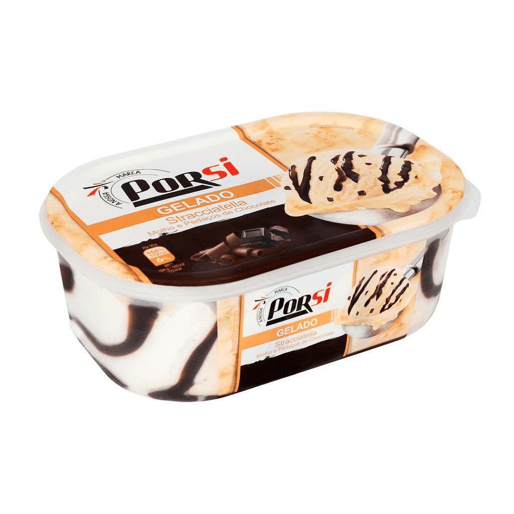 Gelado straciatella - PORSI