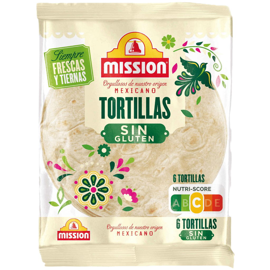 Tortilhas sem Glúten - MISSION