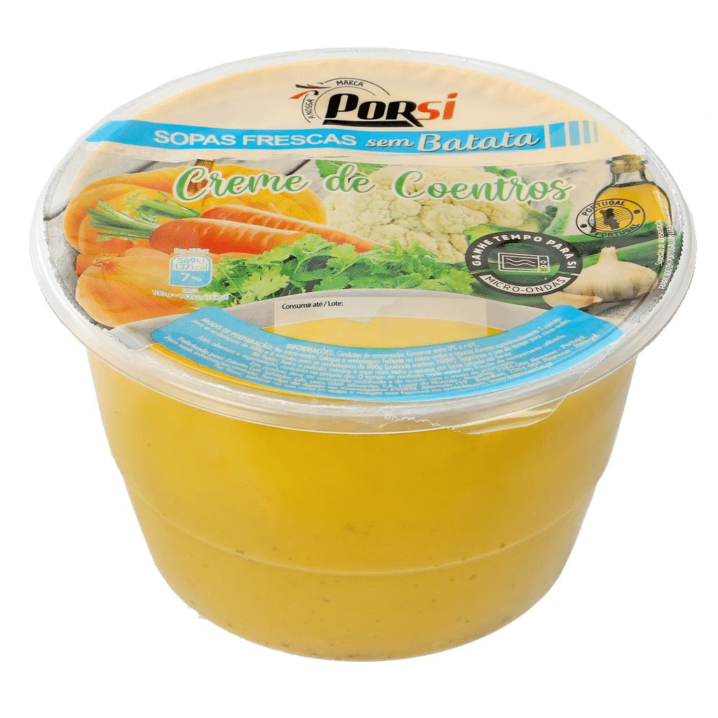 Creme de Coentros sem Batata - PORSI