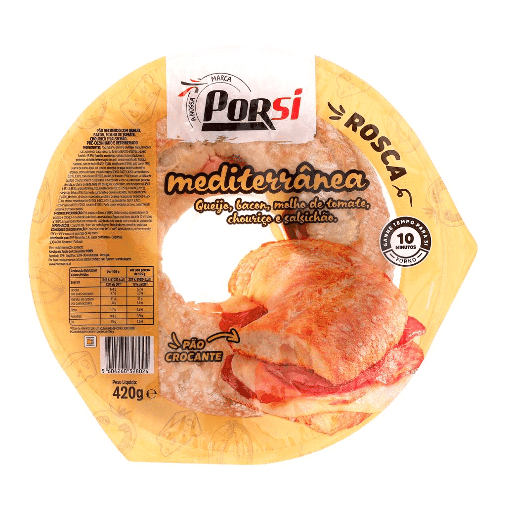 Rosca Mediterrânea Refrigerada - PORSI