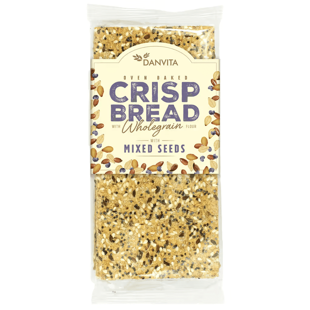 Bolachas Cracker Sementes Crispbread - DANVITA