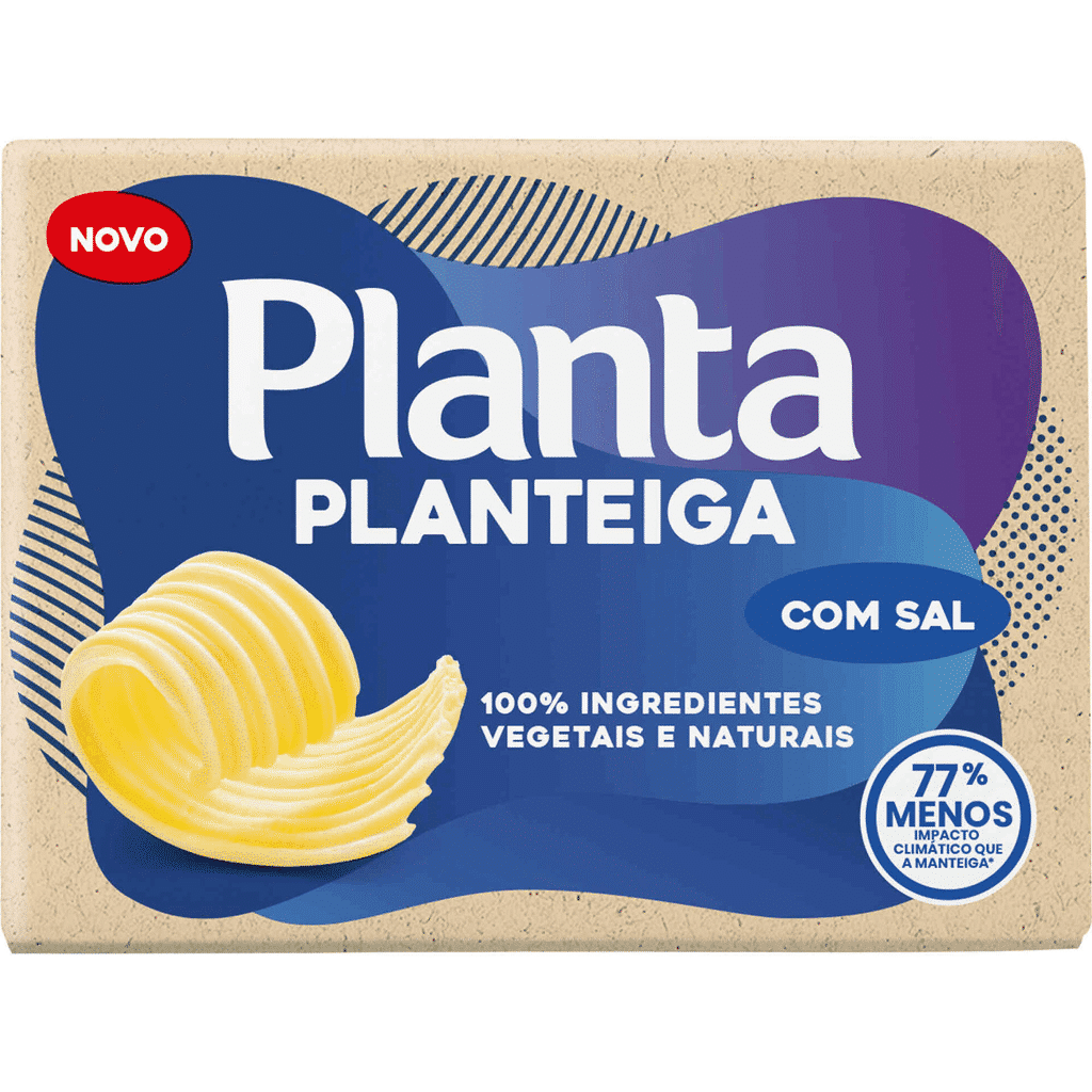 Creme para Barrar Planteiga com Sal Wrapper - PLANTA