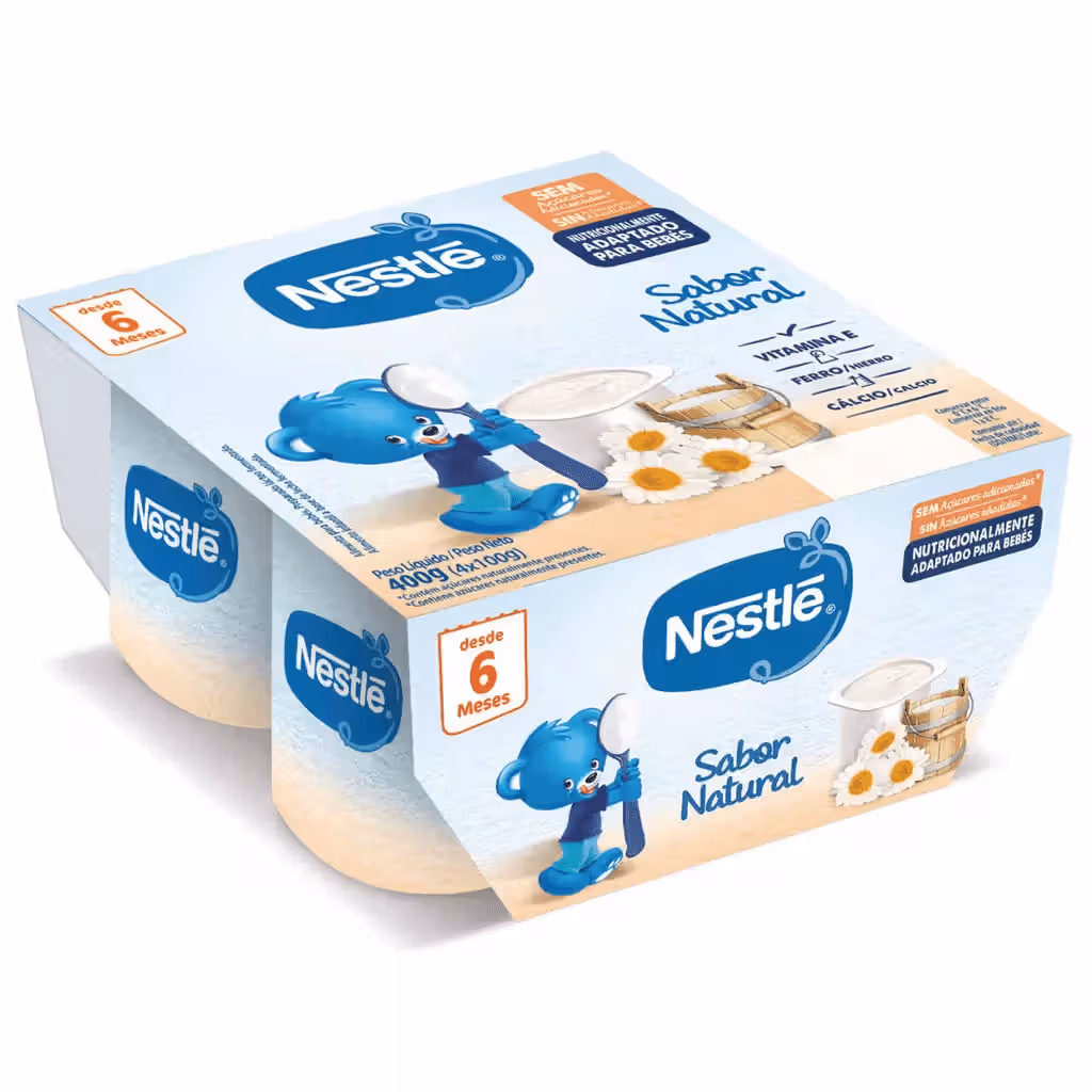 Iogurte Bebé Natural +6 Meses - NESTLÉ