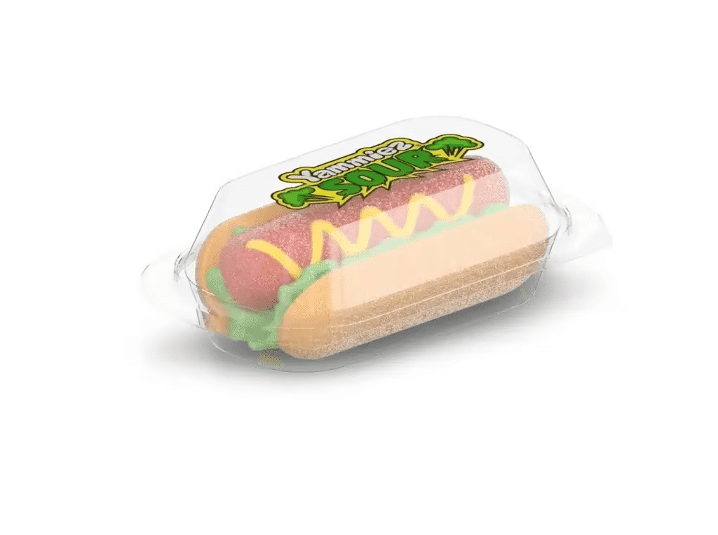 Marshmallow Sour Hot Dog 50 G - YAMMIEZ