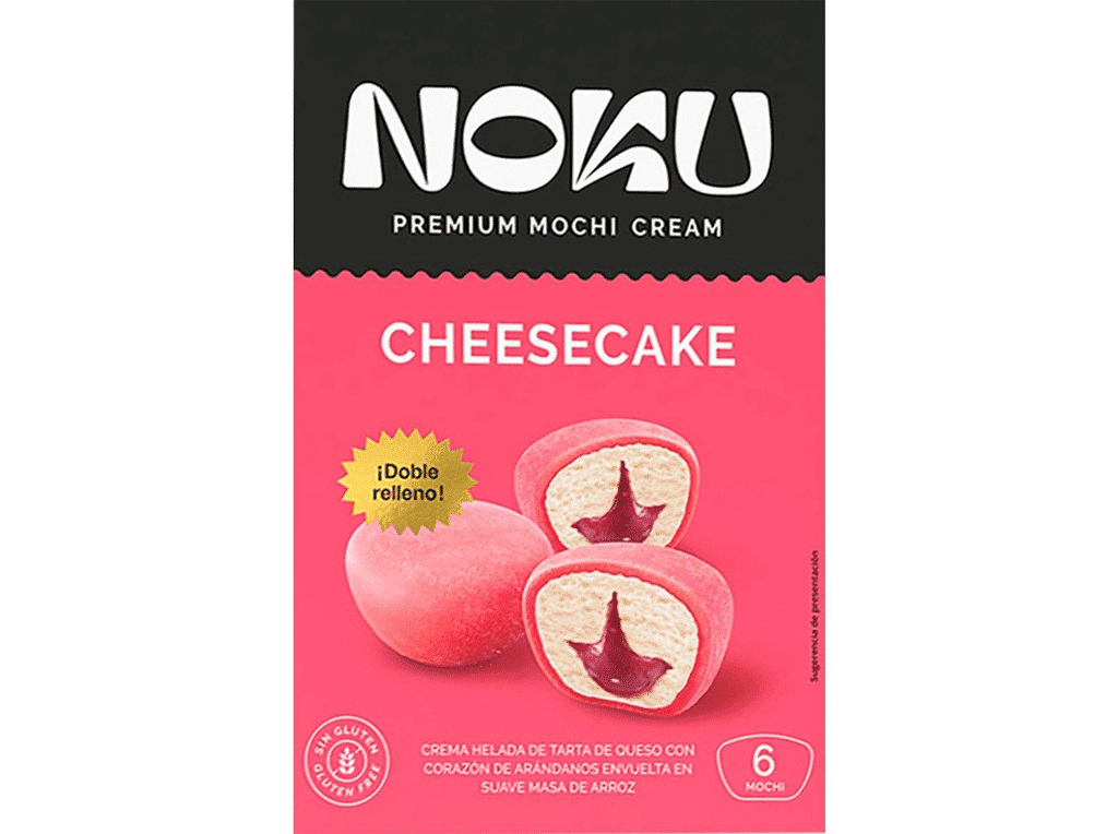 Gelado Mochi Cheesecake 210g (6un) - NOKU