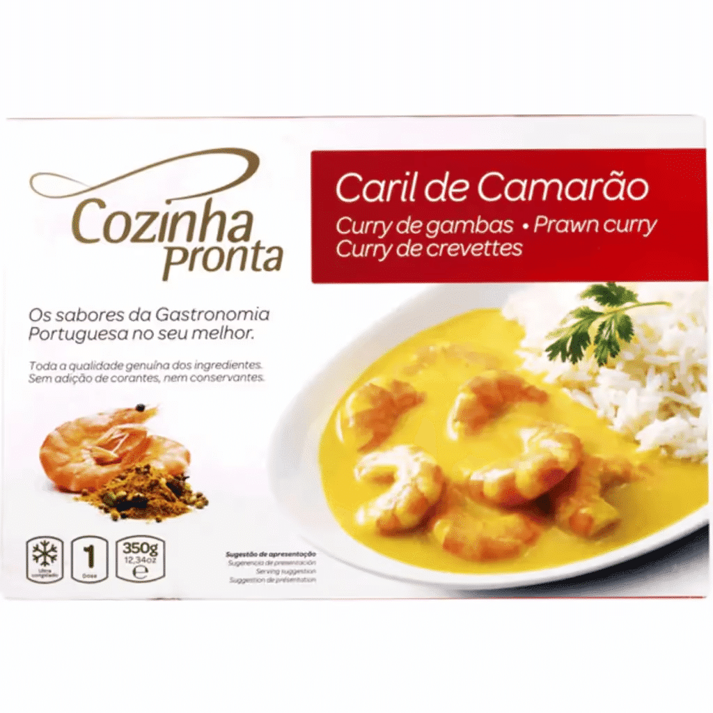 Caril de Camarão embalagem 300 g - COZINHA PRONTA