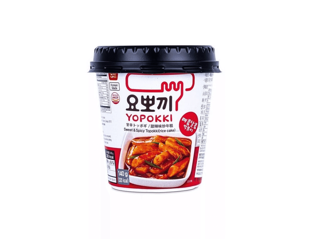 Topokki Bolo De Arroz Doce E Picante 140g - YOPOKKI