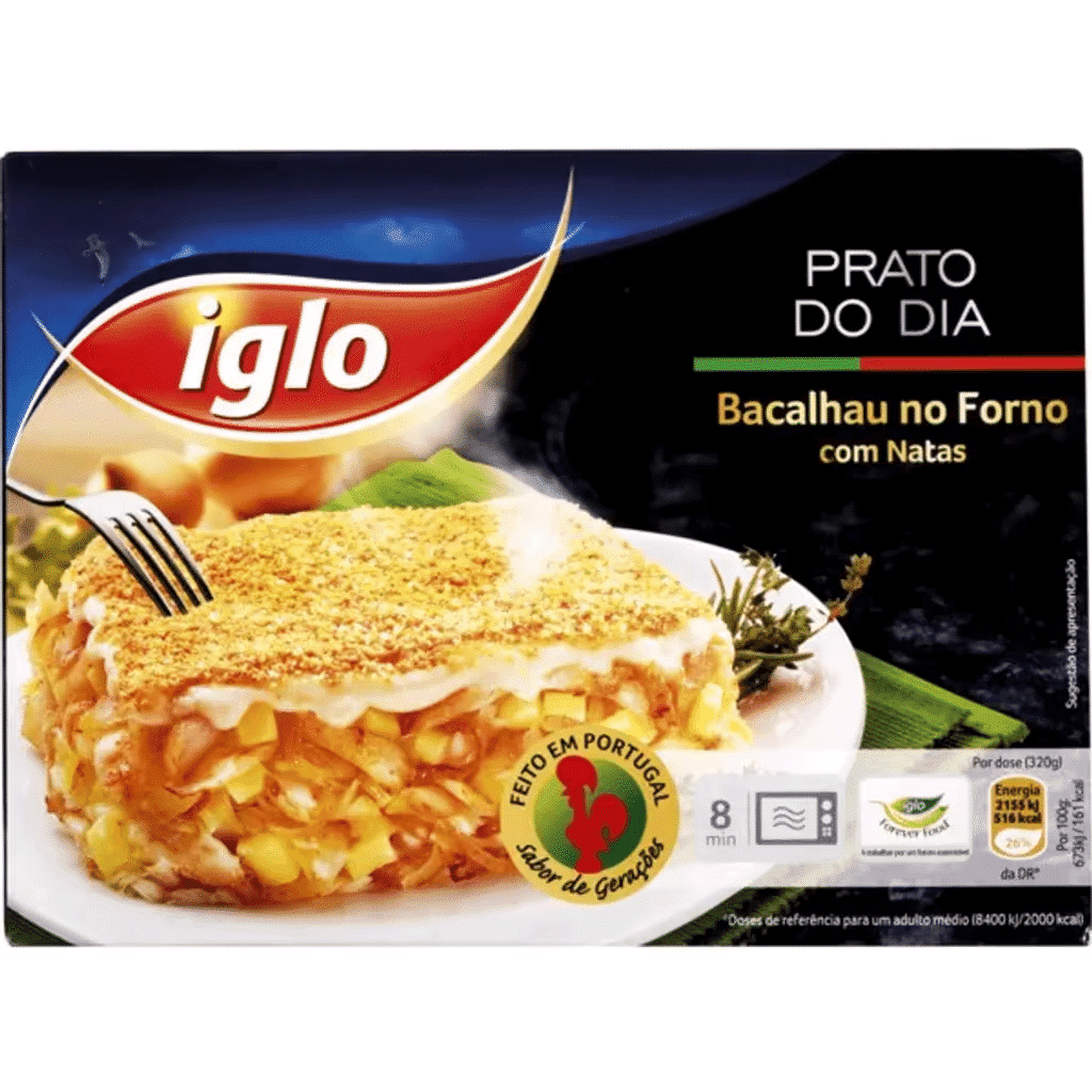 Bacalhau no Forno embalagem 320 g - IGLO