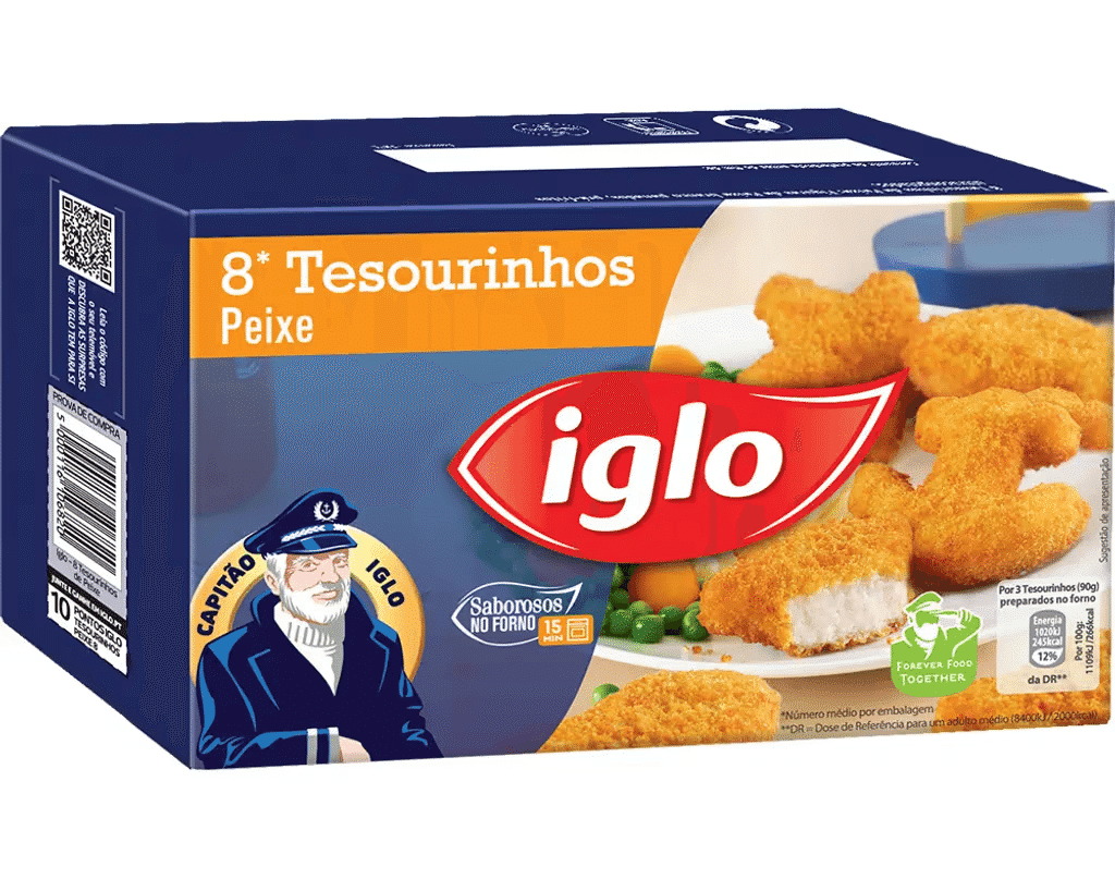 Tesourinhos De Peixe 8un 240g - IGLO