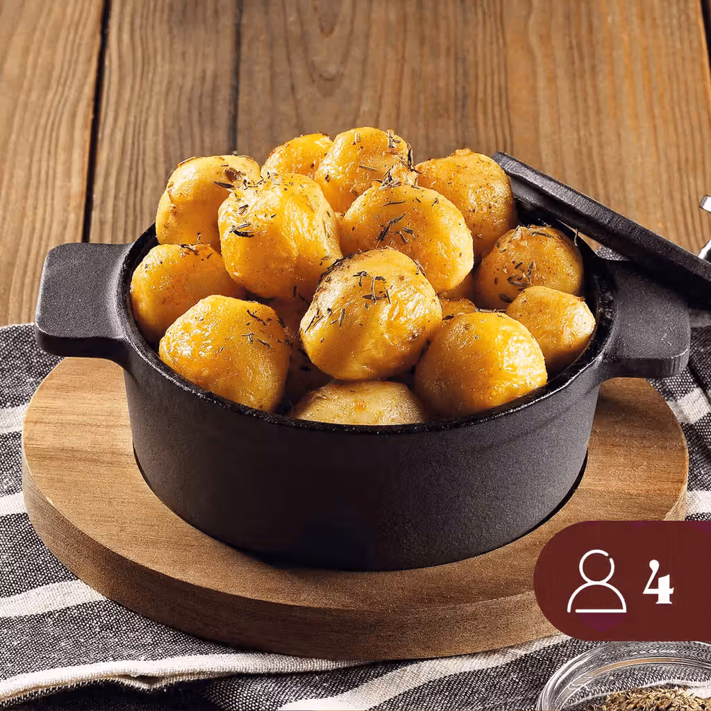Batatinha Assada para 4 Pessoas - COZINHA CONTINENTE