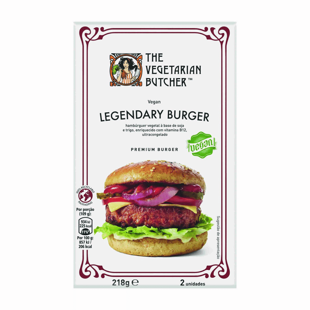 Hambúrguer Vegan Sabor a Carne - THE VEGETARIAN BUTCHER