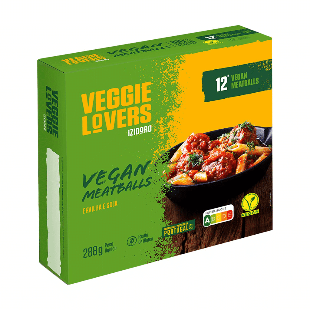 Almôndegas Vegan Veggie Lovers - IZIDORO