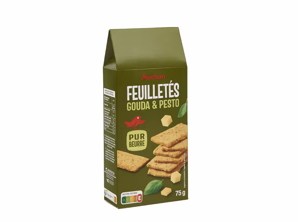 Aperitivo Gouda E Pesto 75g - AUCHAN