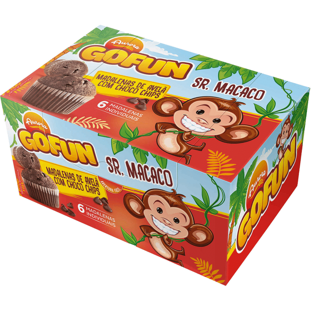 Madalenas de Avelã com Pepitas de Chocolate - AURORA