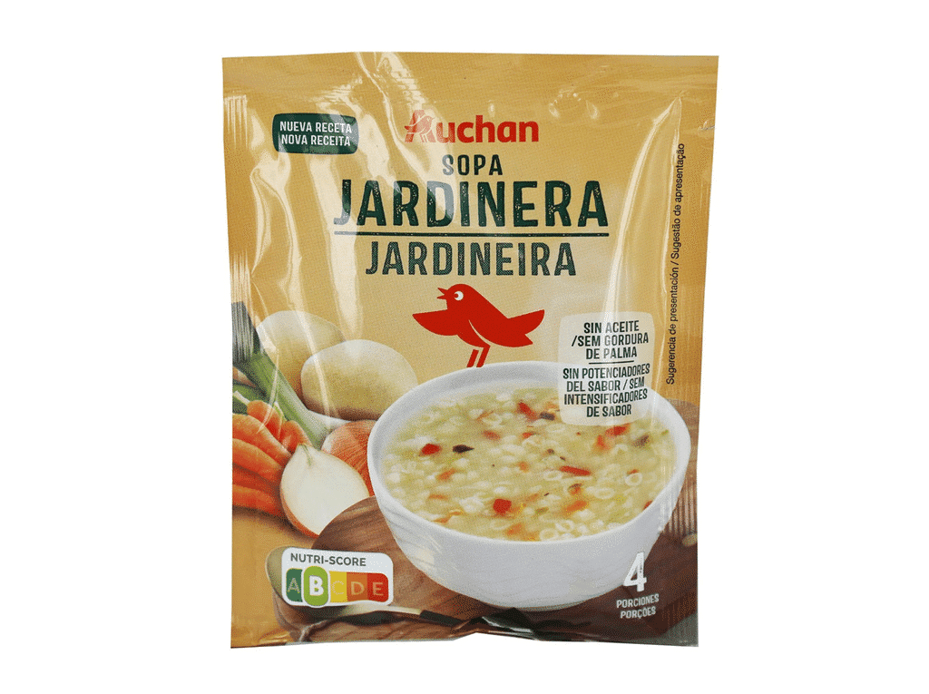Sopa Jardineira 80g - AUCHAN