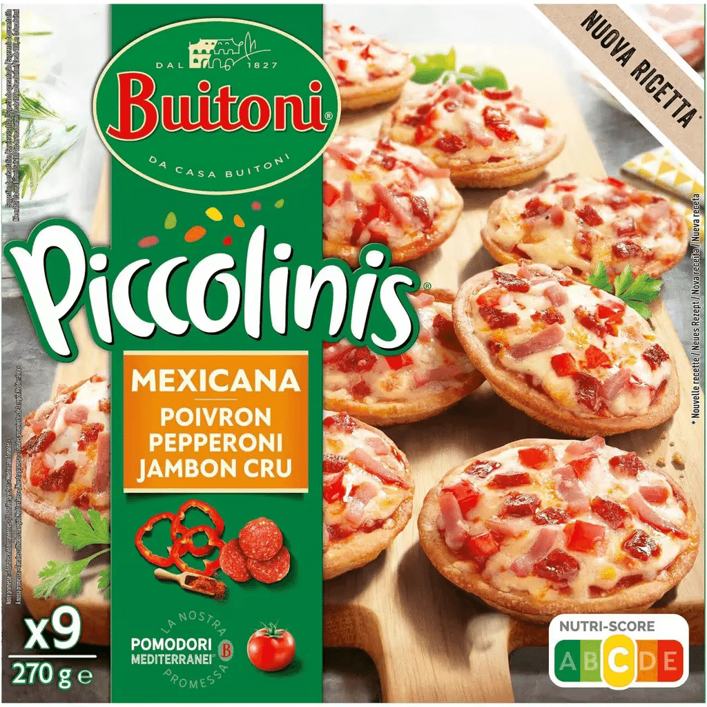 Mini Pizzas Dal Mondo Mexicana - BUITONI PICCOLINIS