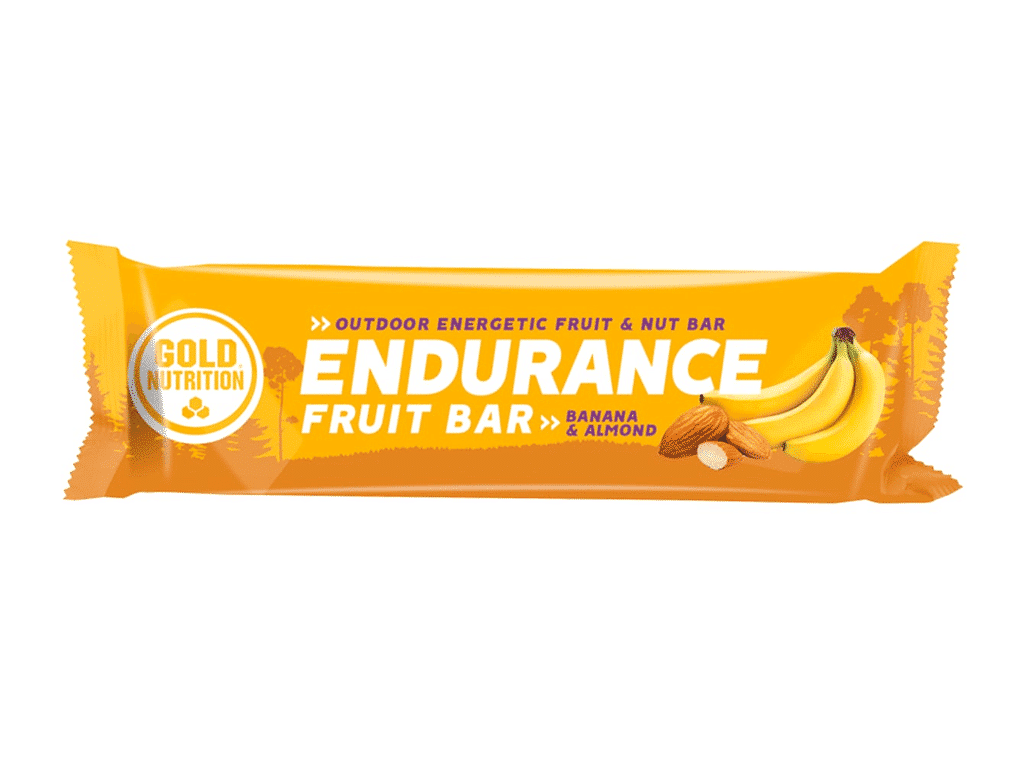 Barra Endurance Amêndoa Banana 40g - GOLDNUTRITION