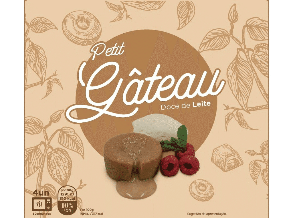 Petit Gateau Doce De Leite 320g - NOVADOLCI