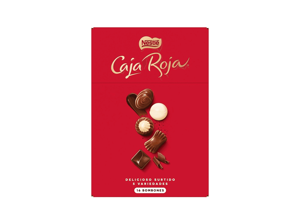 Bombons De Chocolate 143g - CAJA ROJA