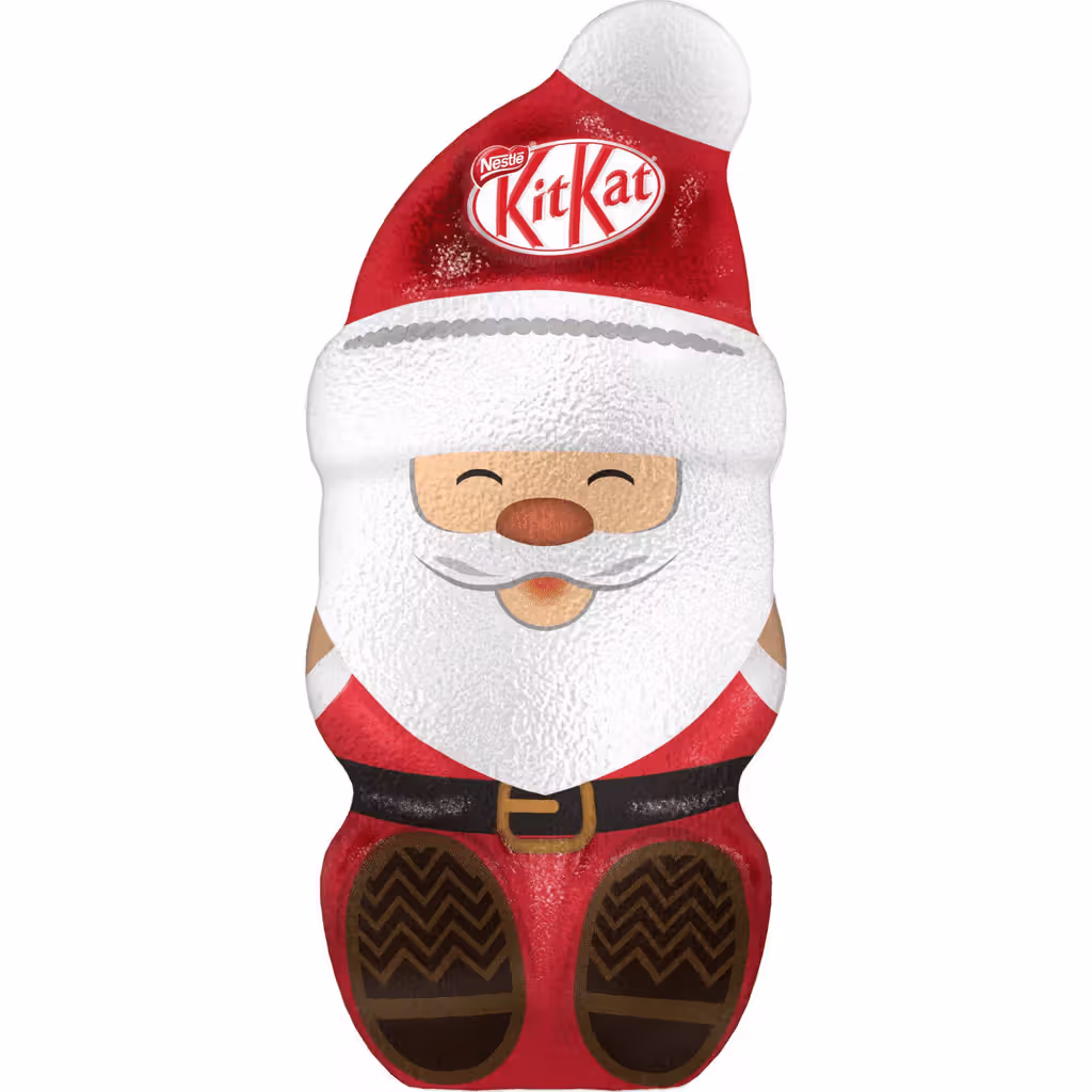 Pai Natal Chocolate de Leite - KIT KAT