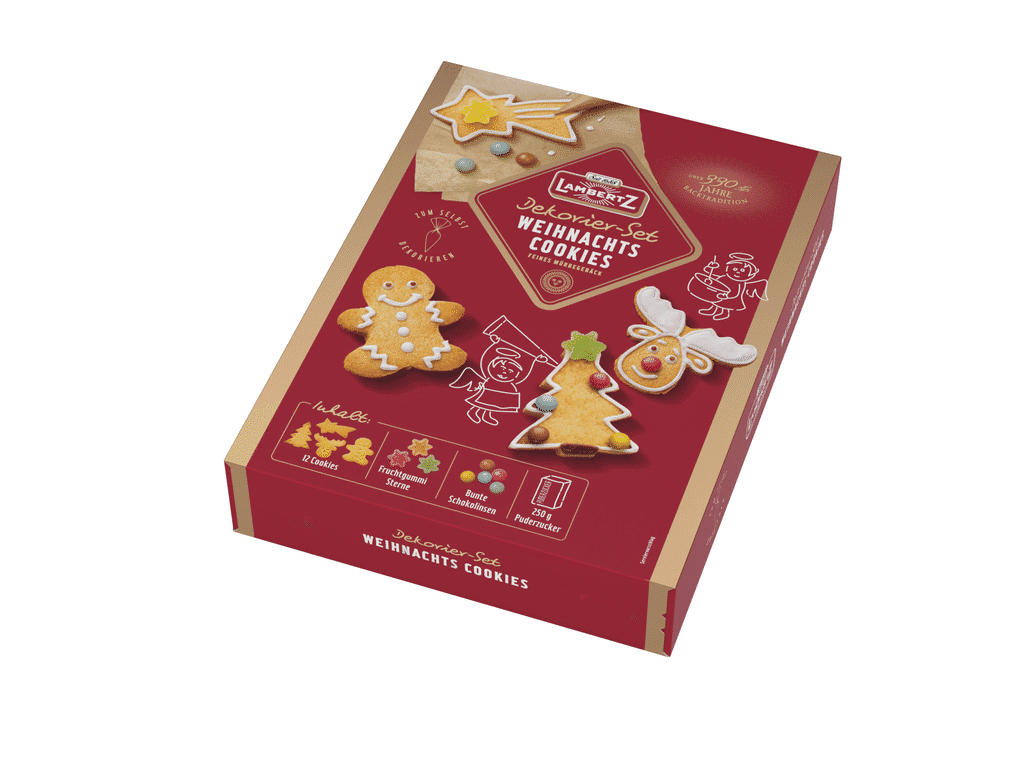 Bolachas Xmas Deco Set 500g - LAMBERTZ