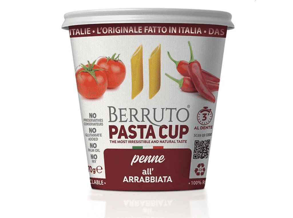 Preparados Massas Penne All'arrabbiata 70g - BERRUTO