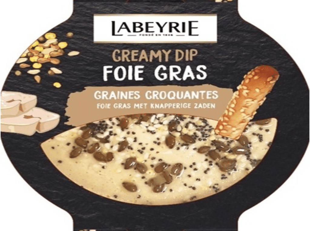 Dip Foie Gras Com Sementes 120 G - LABEYRIE